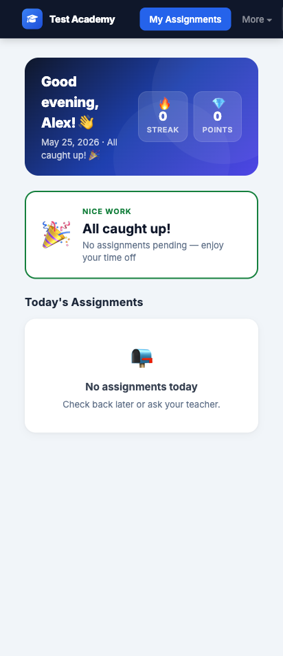 Daily homework